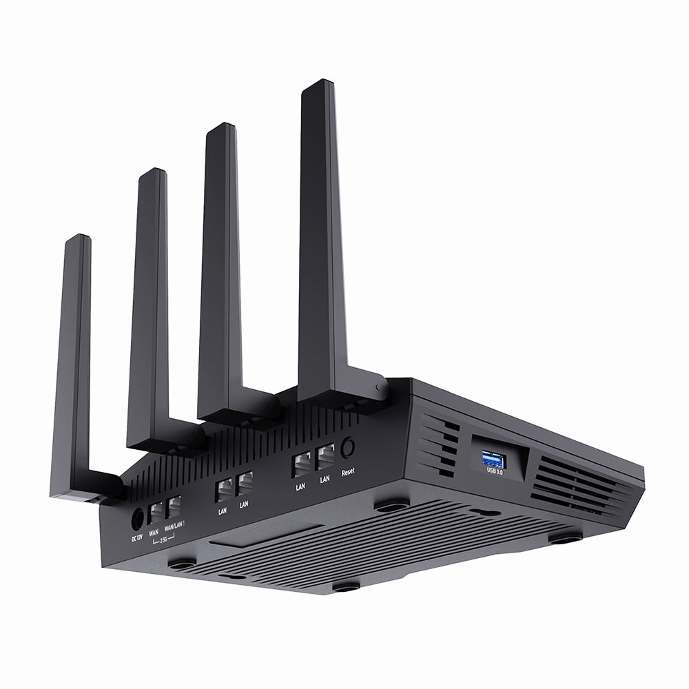 GL.iNet GL-MT6000 Flint 2 – WiFi 6 VPN Router met AX6000 Snelheid | Open Source & Privacyvriendelijk