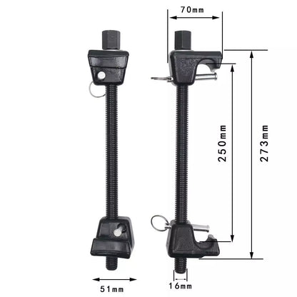 KATSU Veerspanner met Safety Pins – Auto Coil Spring Compressor